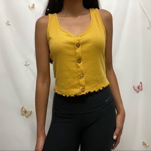 Yellow Tank Top.
